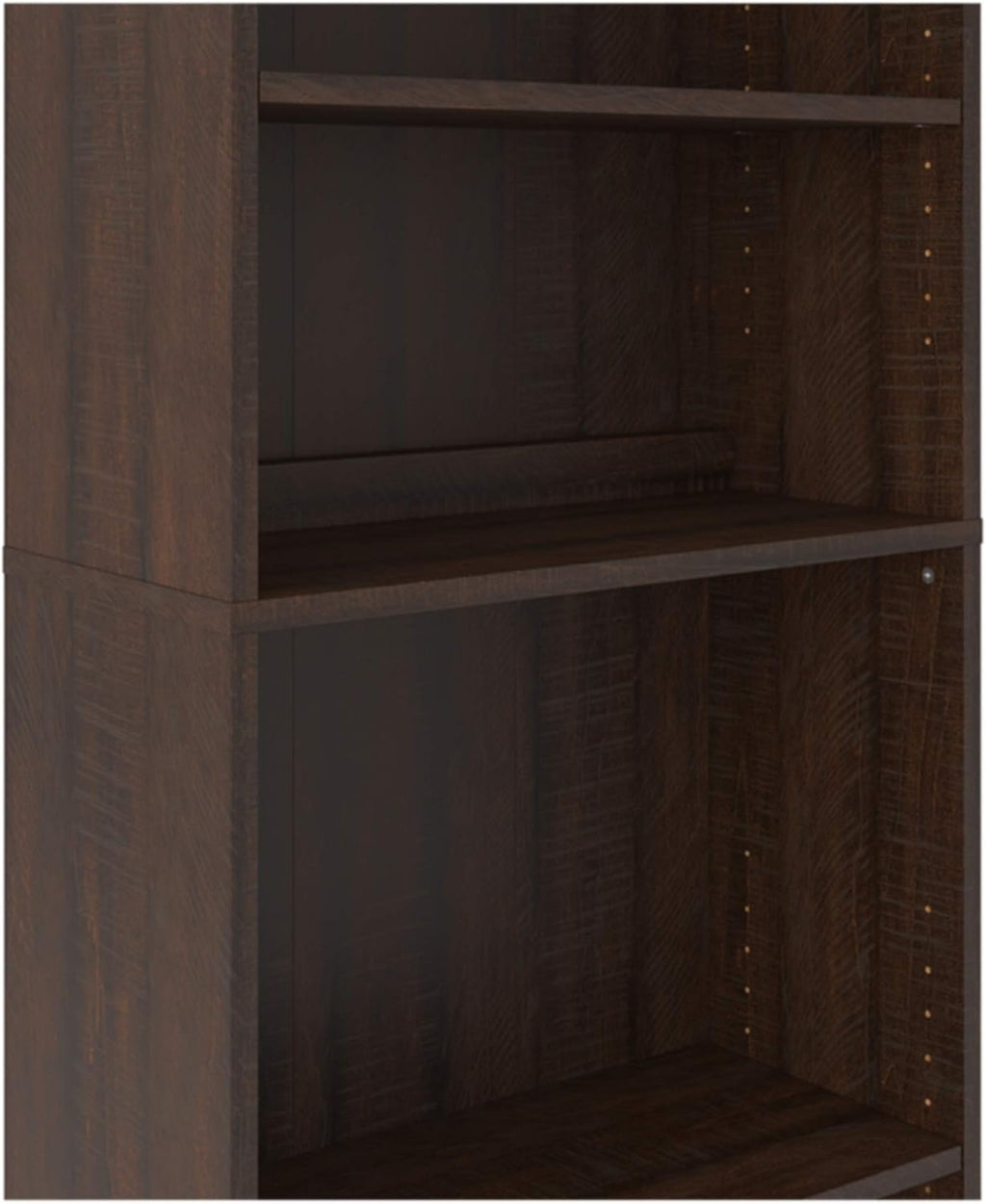 Warm Brown 4 Shelf Bookcase Y71639