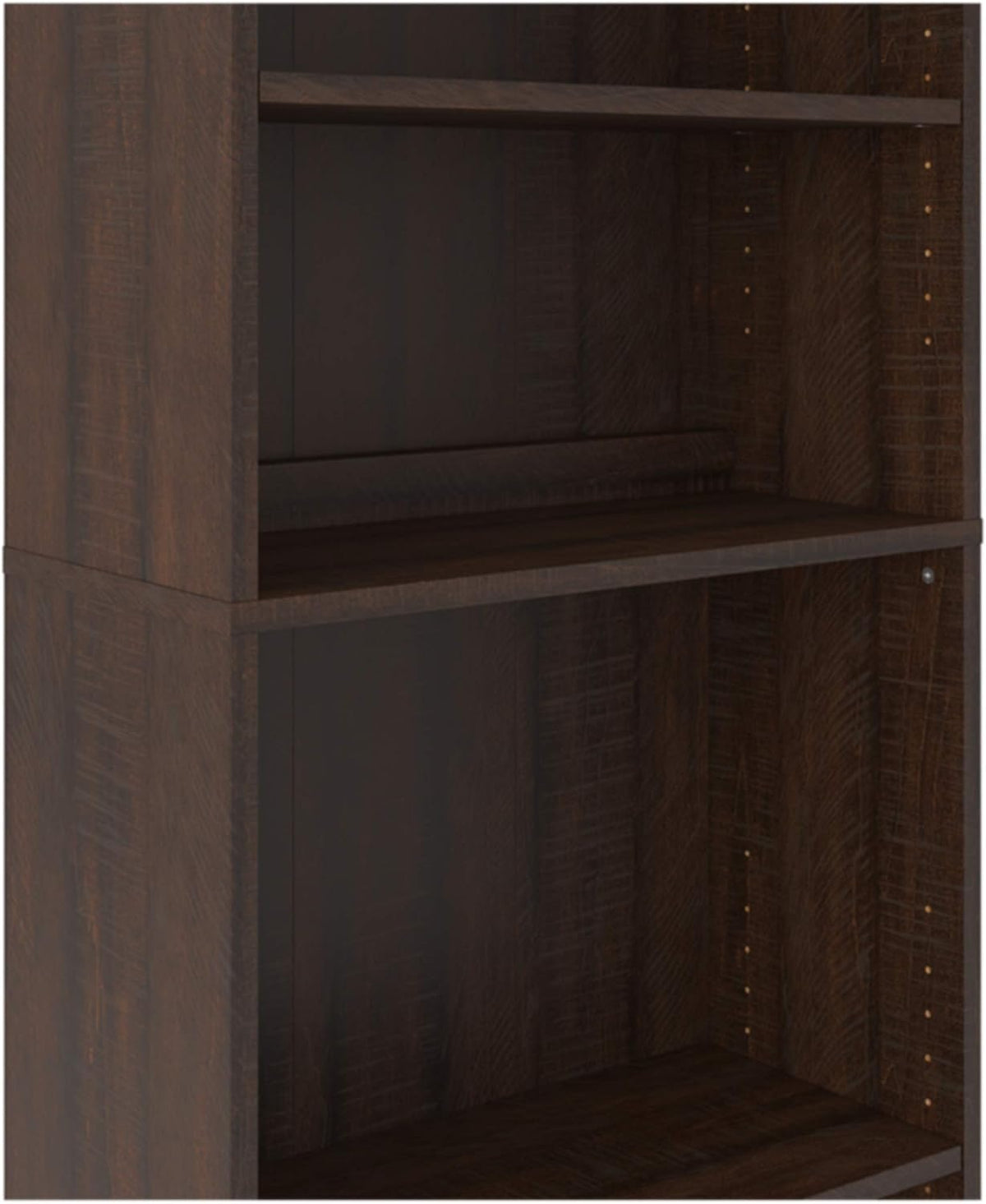 Warm Brown 4 Shelf Bookcase Y71639