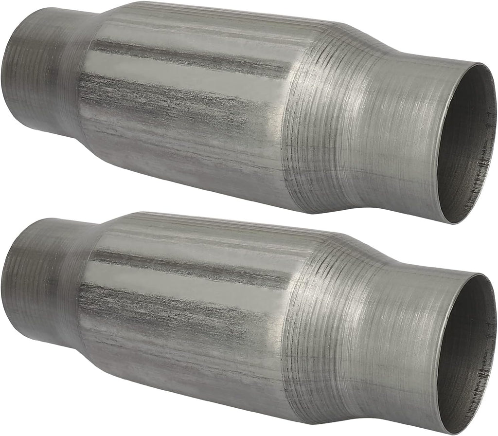 2 Pack Universal Catalytic Converter with Exhaust Pipe T7283