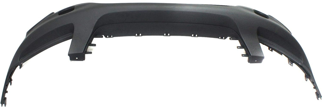 Textured Dark Gray Front Bumper Cover with Signal Light Hole L335
