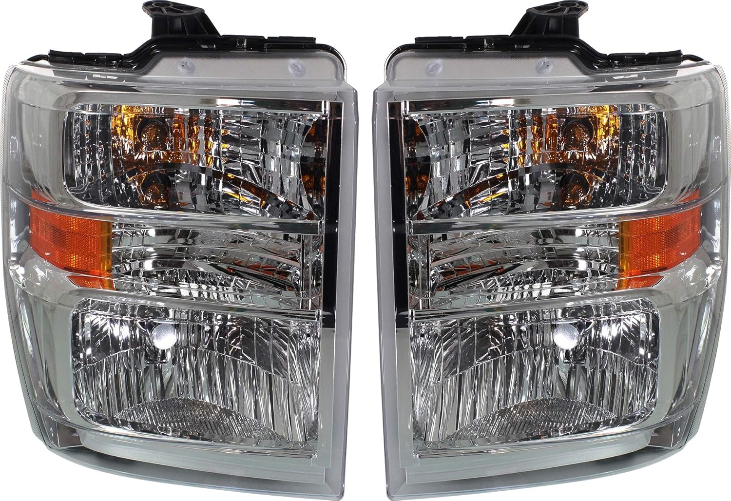 Set of 2 Halogen Headlight Assembly Z38793