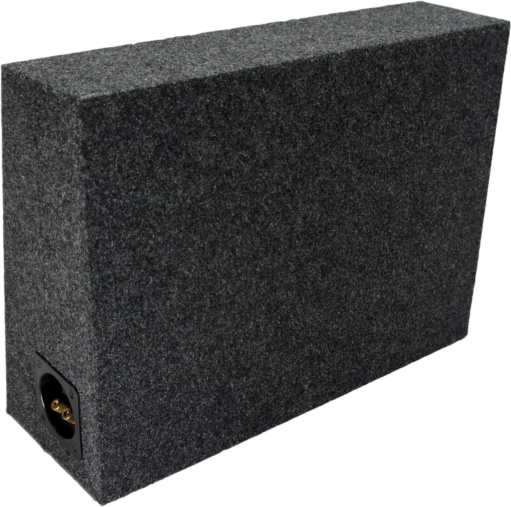 Single 12" Subwoofer Truck Sub Box Enclosure 5/8" MDF Pack of 2 S220