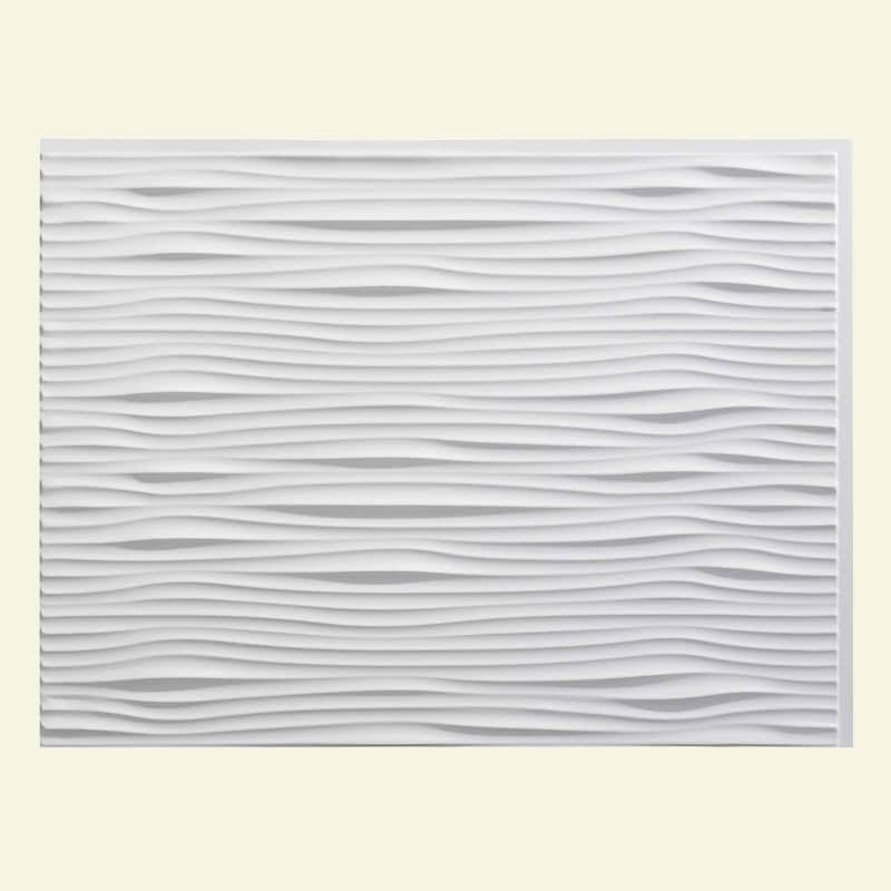 Matte White 18-Square Foot Backsplash Kit N8295