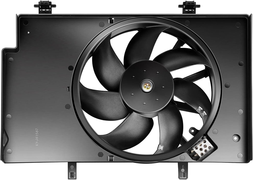 Condenser Radiator Cooling Fan Assembly Pack of 2 M1297