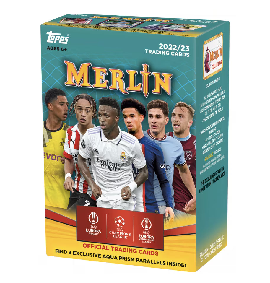 UEFA Club Topps 2022/23 Competitions Box, 8 Packs P14848