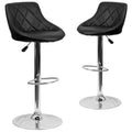 Black Bar Stool Set of 2 H6261