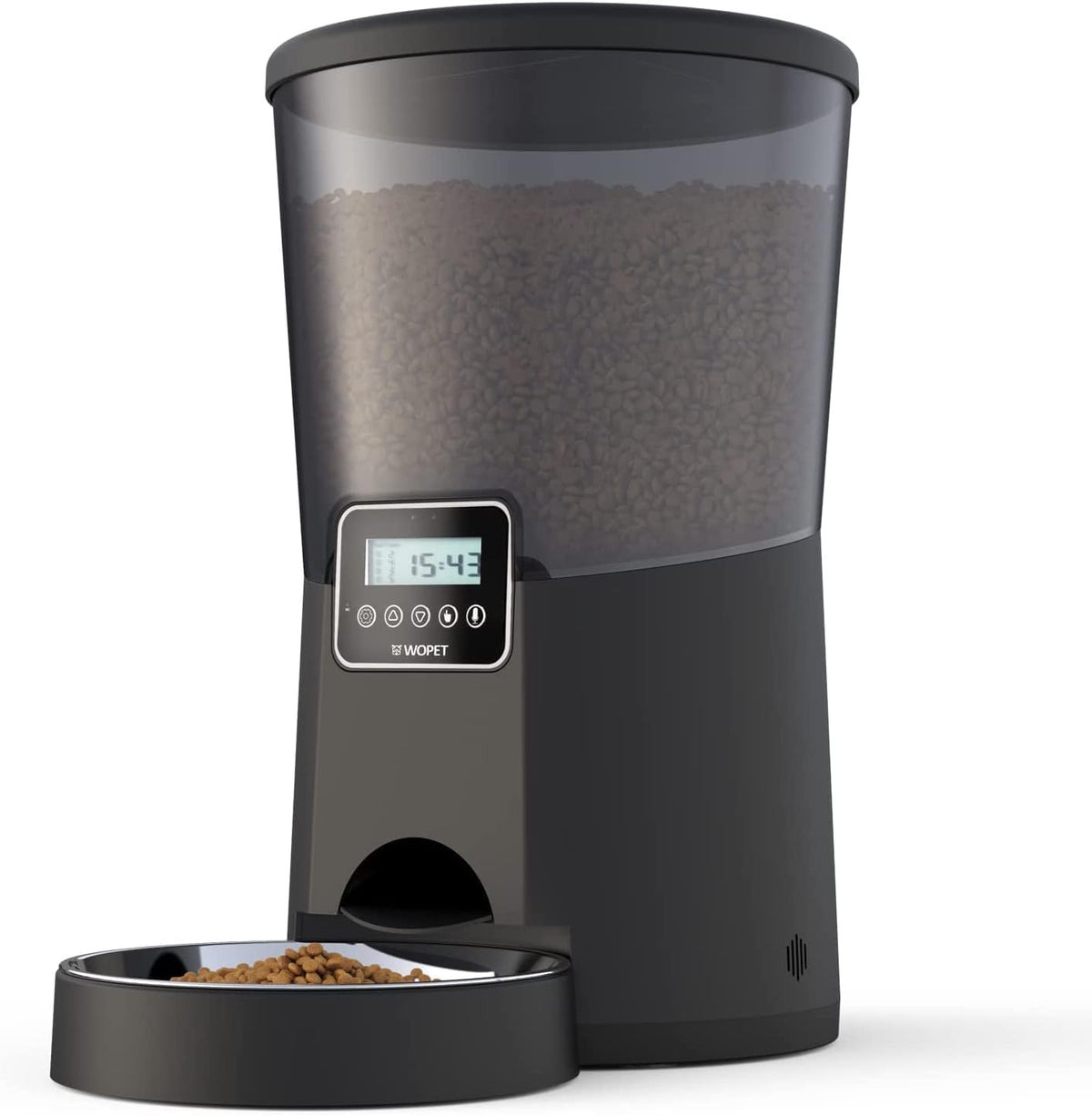 Automatic Dog Feeder, 8L, Black, Pack of 2 N82615