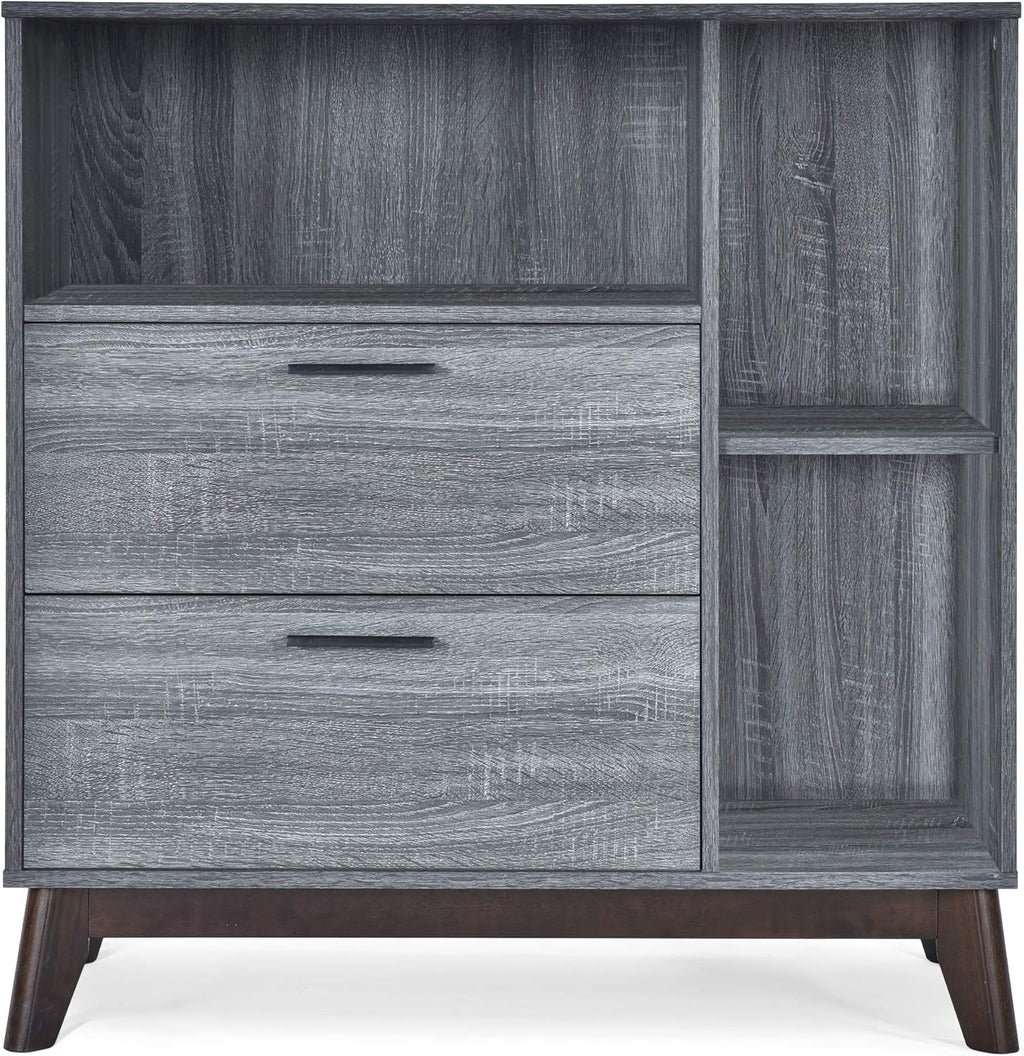 Sanremo Oak + Wenge Cabinets K5962