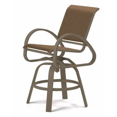 Brown Patio Bar Stool Y783