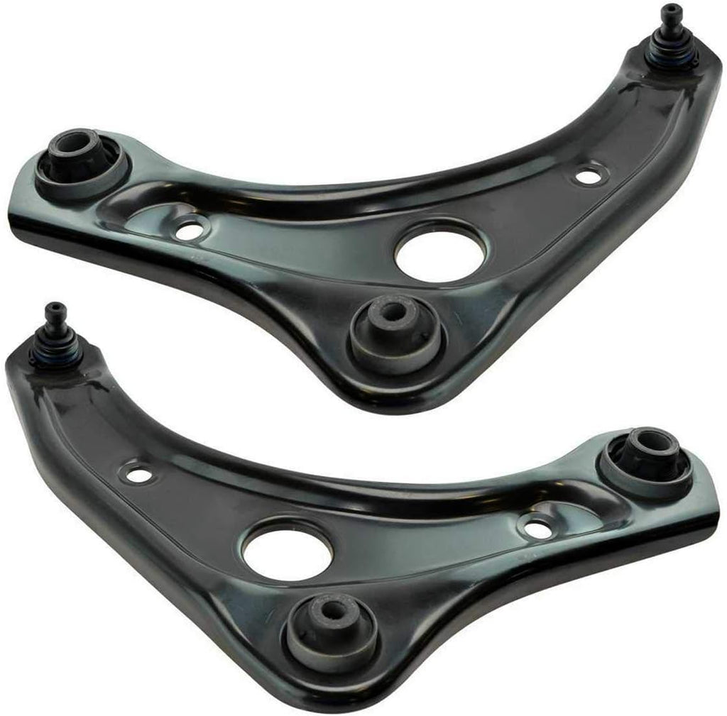 Pair of 2 Front Lower Suspension Control Arm and Ball Joint Assembly with Bushing X653145