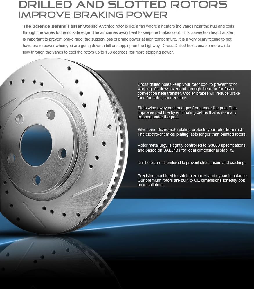 Rotors + Brake Pads + Clips J769