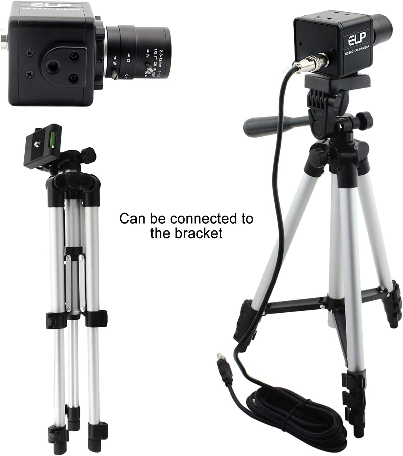 2MP 1080P USB Webcam with Varifocal Lens L827