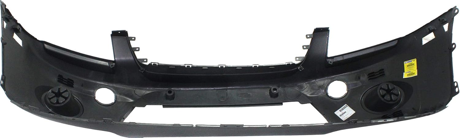 Textured Dark Gray Front Bumper Cover with Signal Light Hole L335