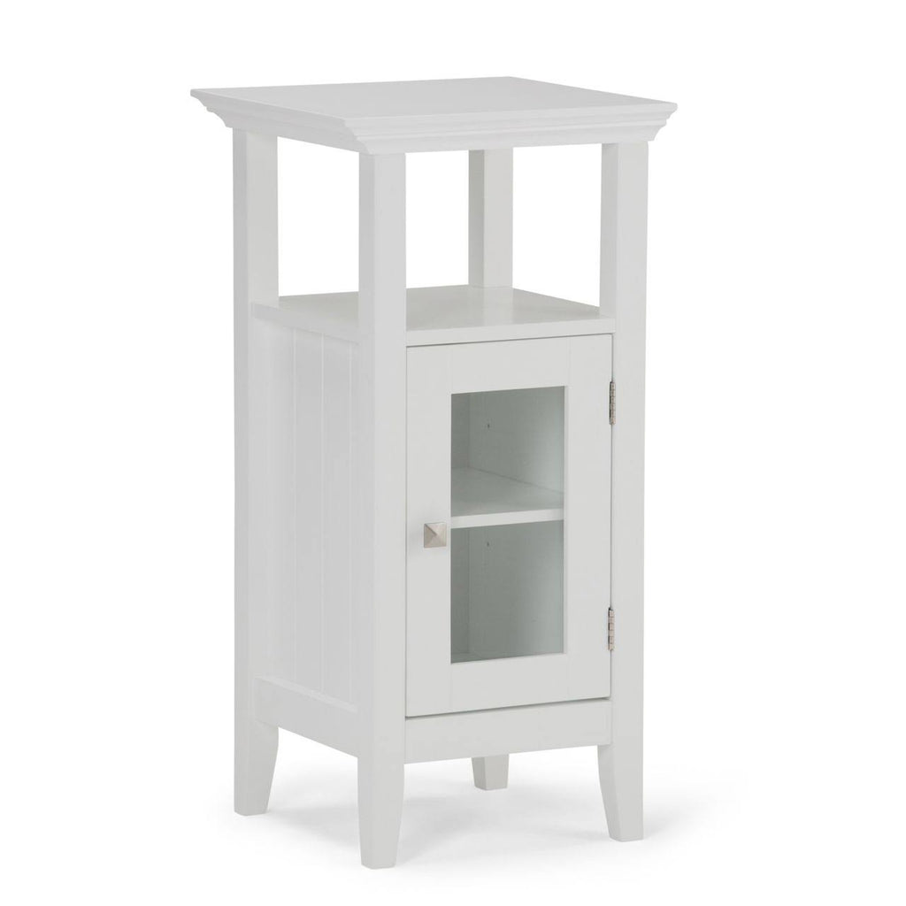 Pure White Floor Storage Bath Cabinet M19439