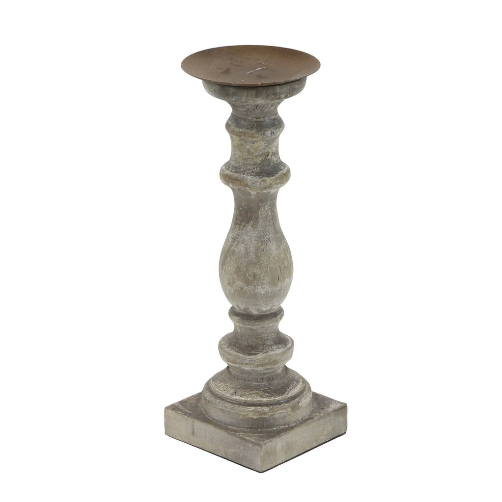 Brown Fir Candle Holder (Set of 3) X118