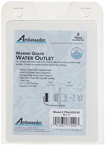 316 Stainless Steel Water Outlet T7790