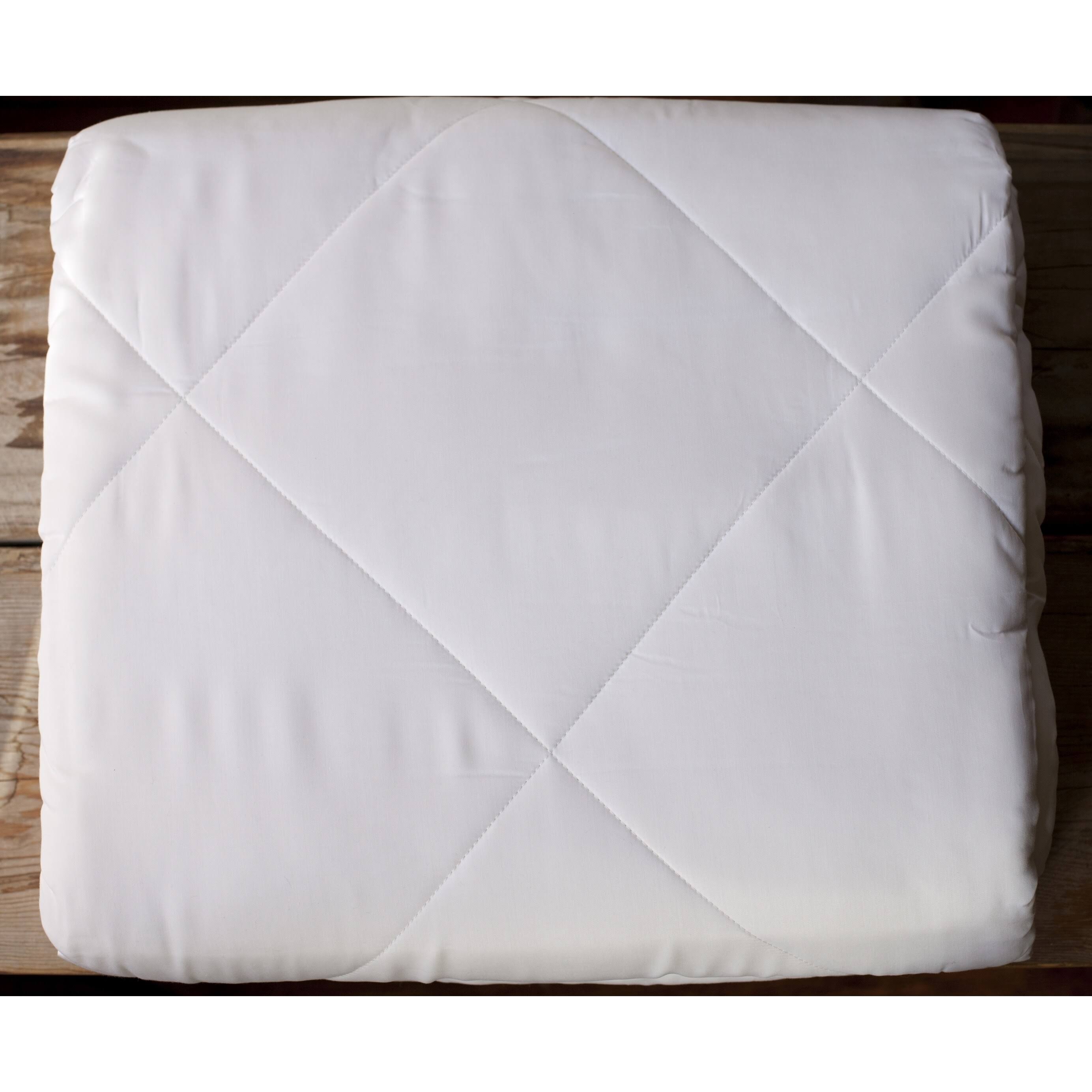 White Twin Silk Comforter E7925