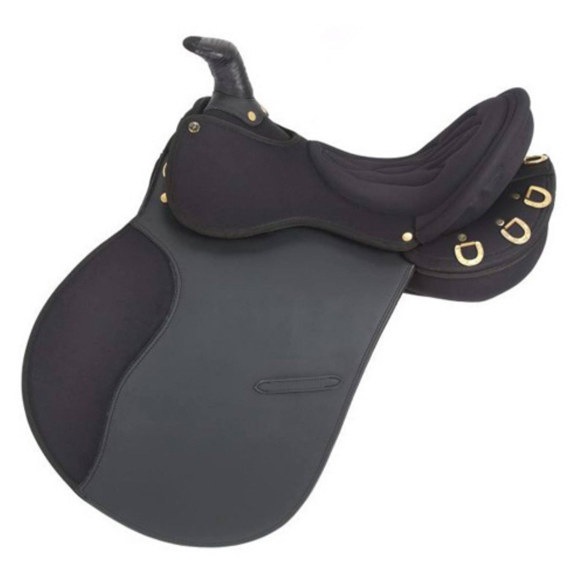 Pro Am Trail Saddle with Horn L4409