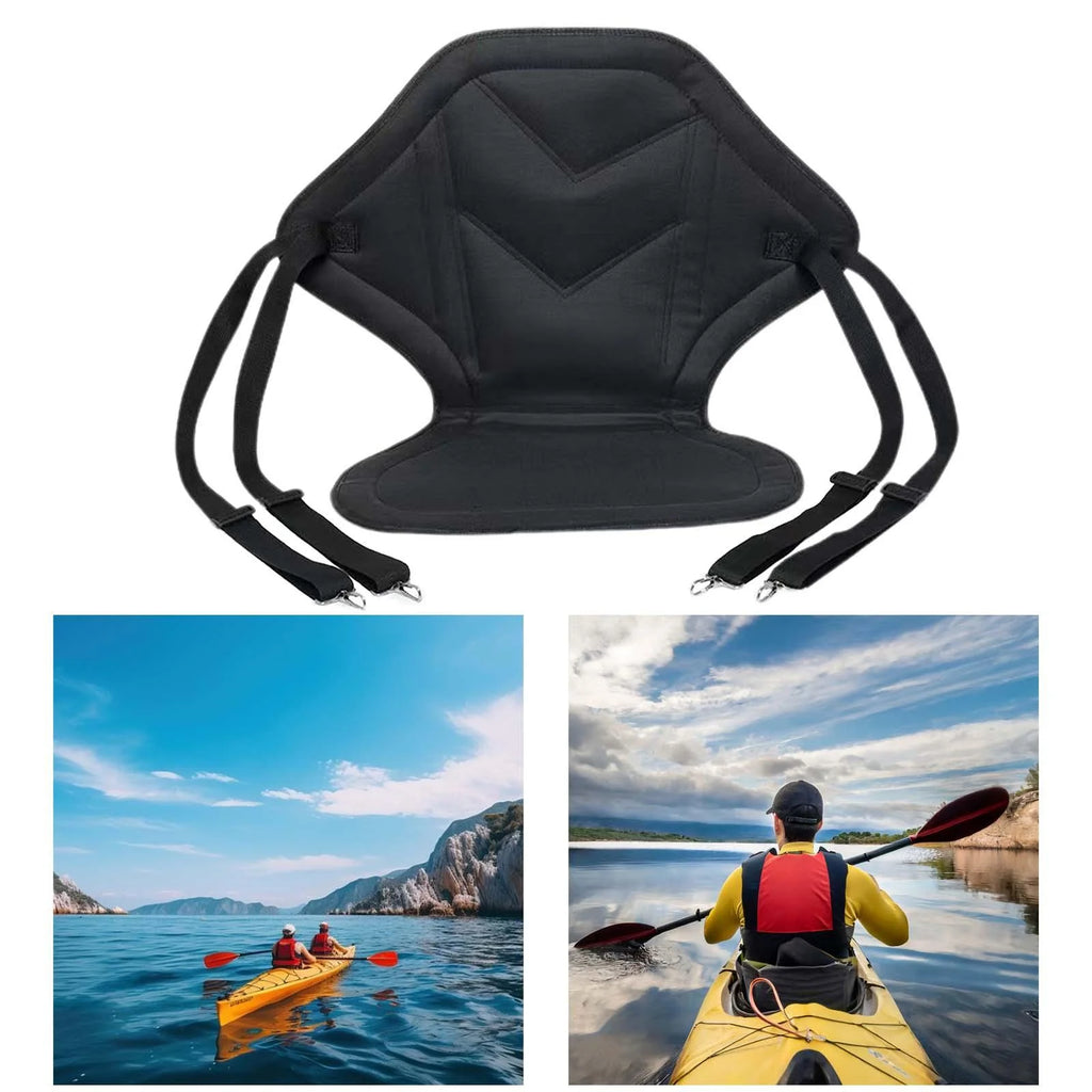 Padded Canoe Seat with Back Support for Kayak Z739254