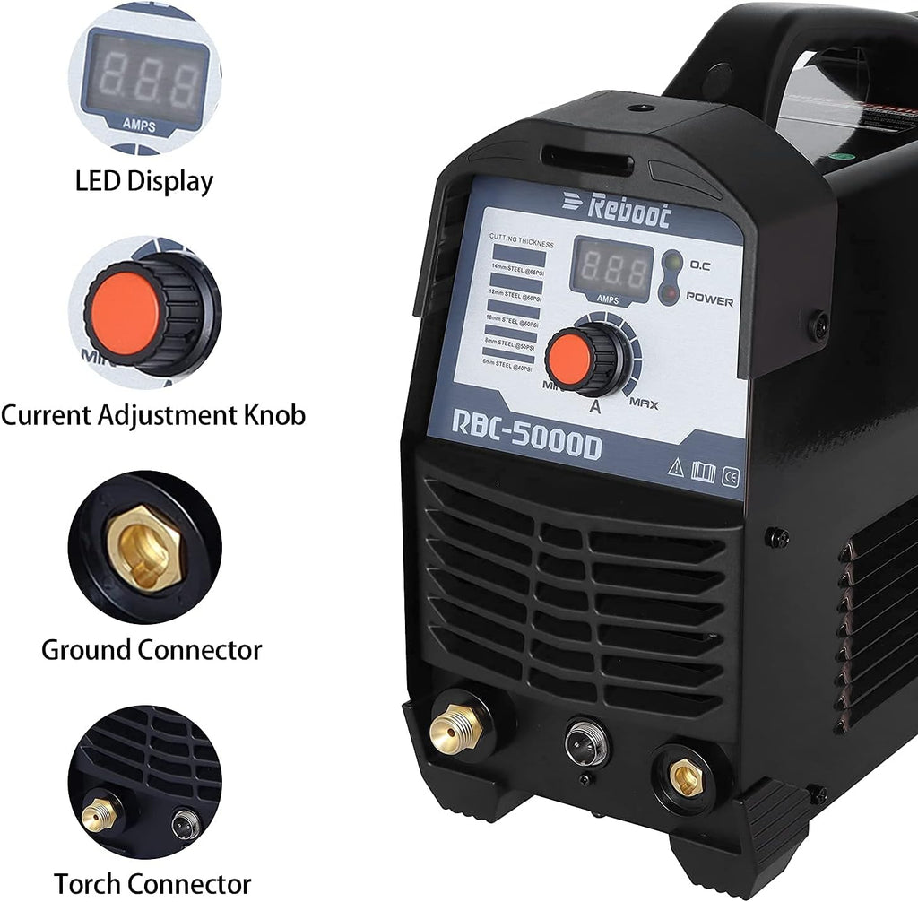 50 Amp 1/2 Clean Cut IGBT Air Plasma Cutting Machine U9599