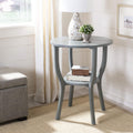 French Grey Accent Table Z7877