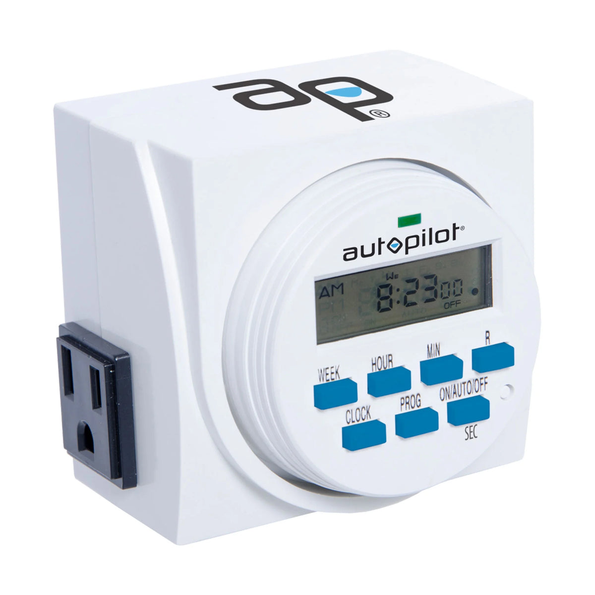 7 Day Dual Outlet Digital Programmable Light Timer, 2 Pack L68285