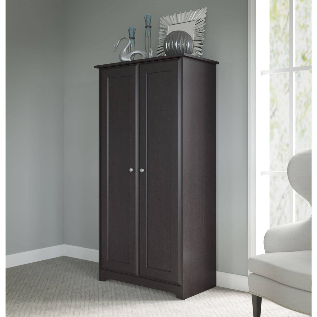 Espresso Oak Storage Cabinet M4107