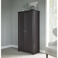 Espresso Oak Storage Cabinet M4107