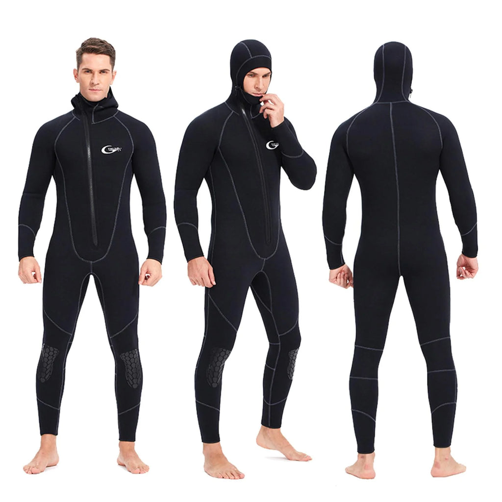3mm Neoprene Front Zip Full Body Wetsuit XXL Y349