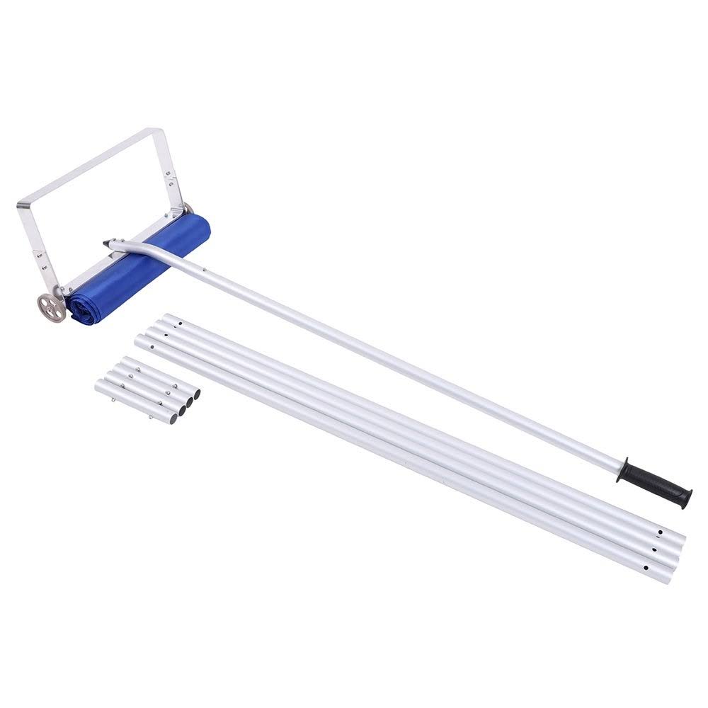 20 Feet Aluminum Frame Cloth Head Roof Snow Remover 1.2m 5 Sections N305042