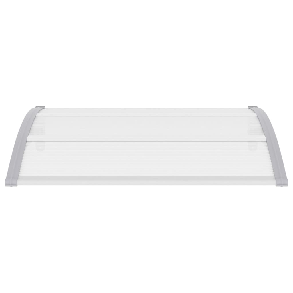 Gray Transparent 47.2"x31.5" Door Canopy C389