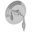Polished Gold Shower Trim Plate with Handle R556