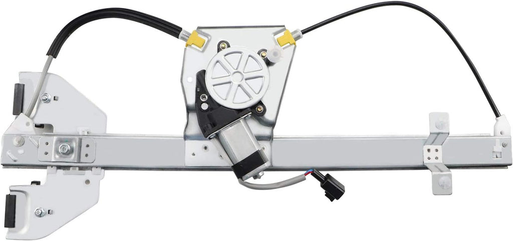 Rear Driver Left Side Power Window Regulator with Motor Pack of 2 W6491