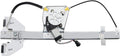 Rear Driver Left Side Power Window Regulator with Motor Pack of 2 W6491