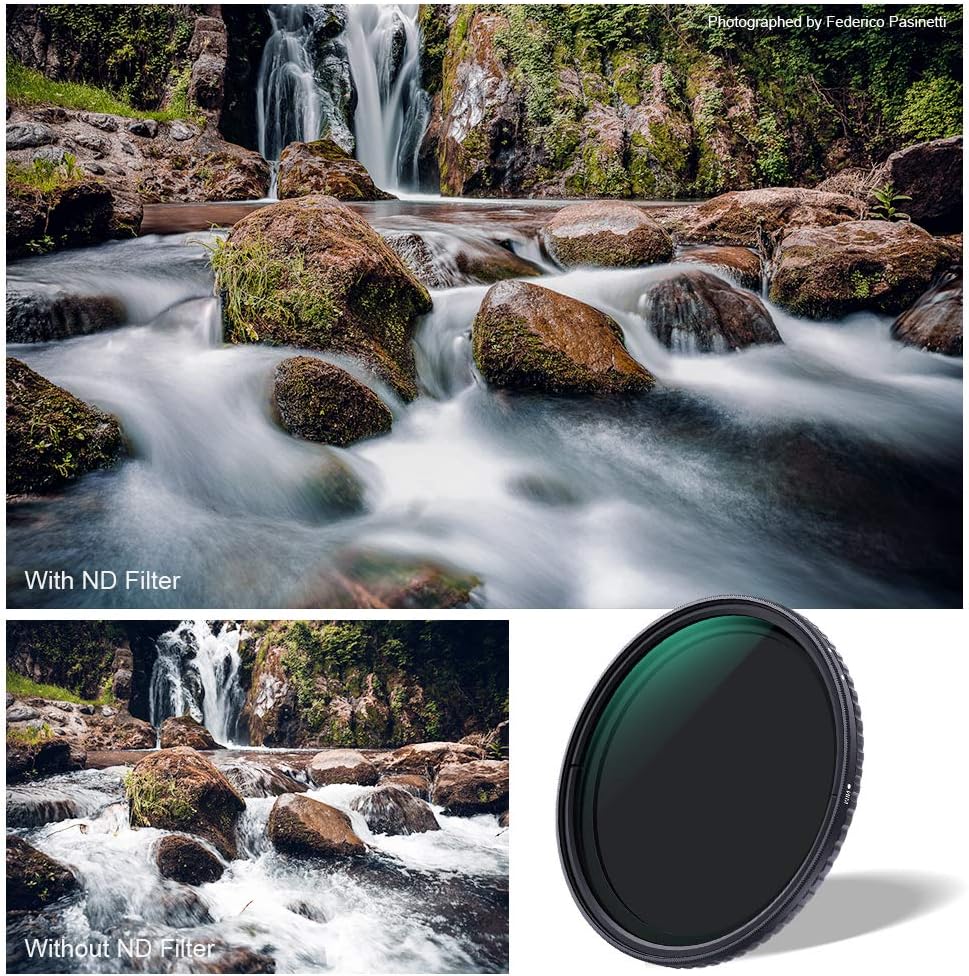 77mm Variable ND Filter ND2 to ND32 E5890