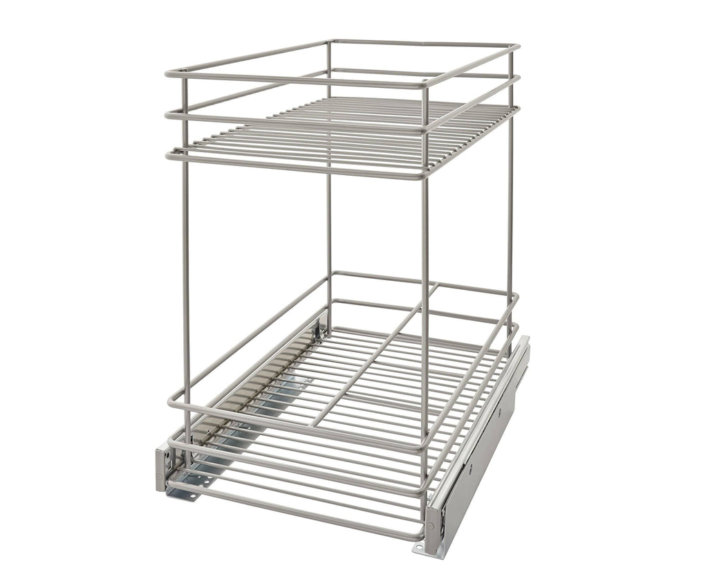 2 Tier Gray Pull Out Drawer D191