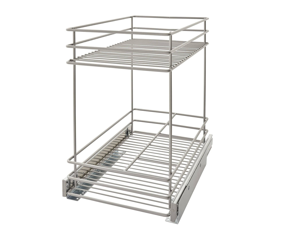 2 Tier Gray Pull Out Drawer D191