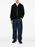 Givenchy zipped hoodie in fleece with photographic negative print