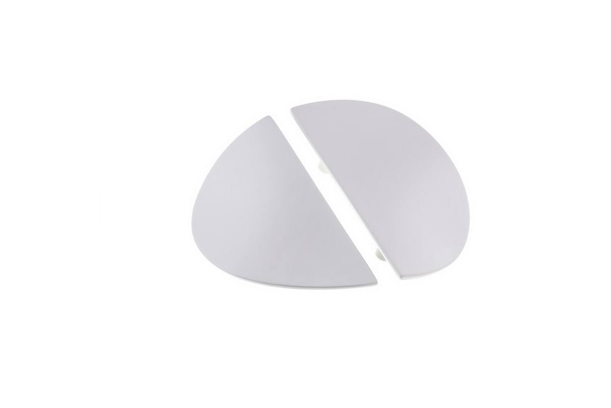 White 2 1/2 in Center-to-Center Cabinet Hardware L4626