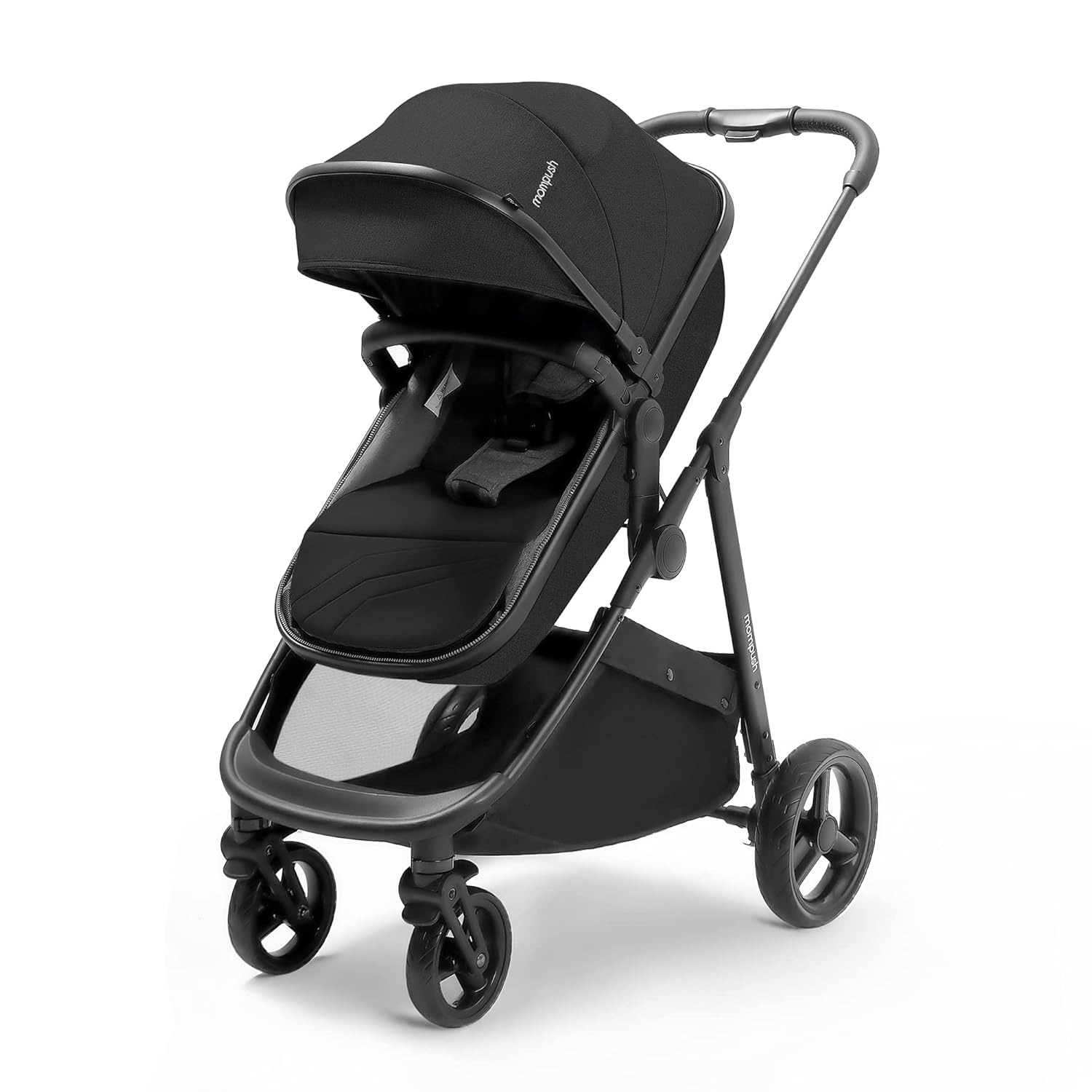 Baby Stroller with Bassinet Mode, Reversible Seat, Foot Cover and Rain Cover S977627