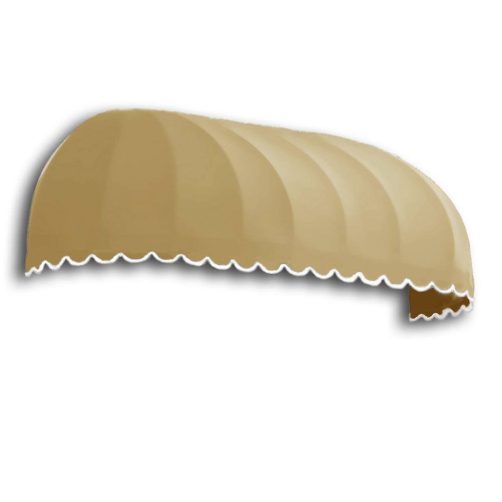 Tan 6.38 ft. Wide Window Awning H6947