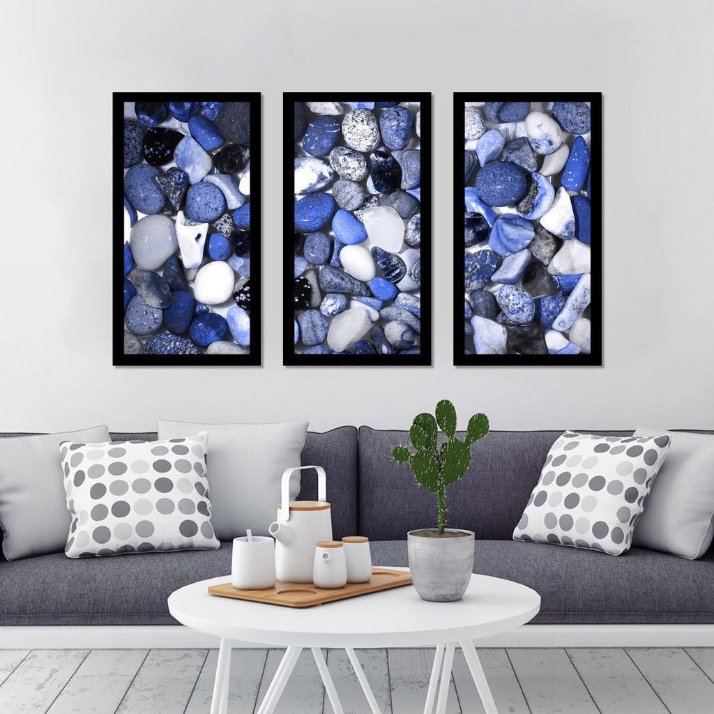 3 Piece Framed Photographic Print Set J263