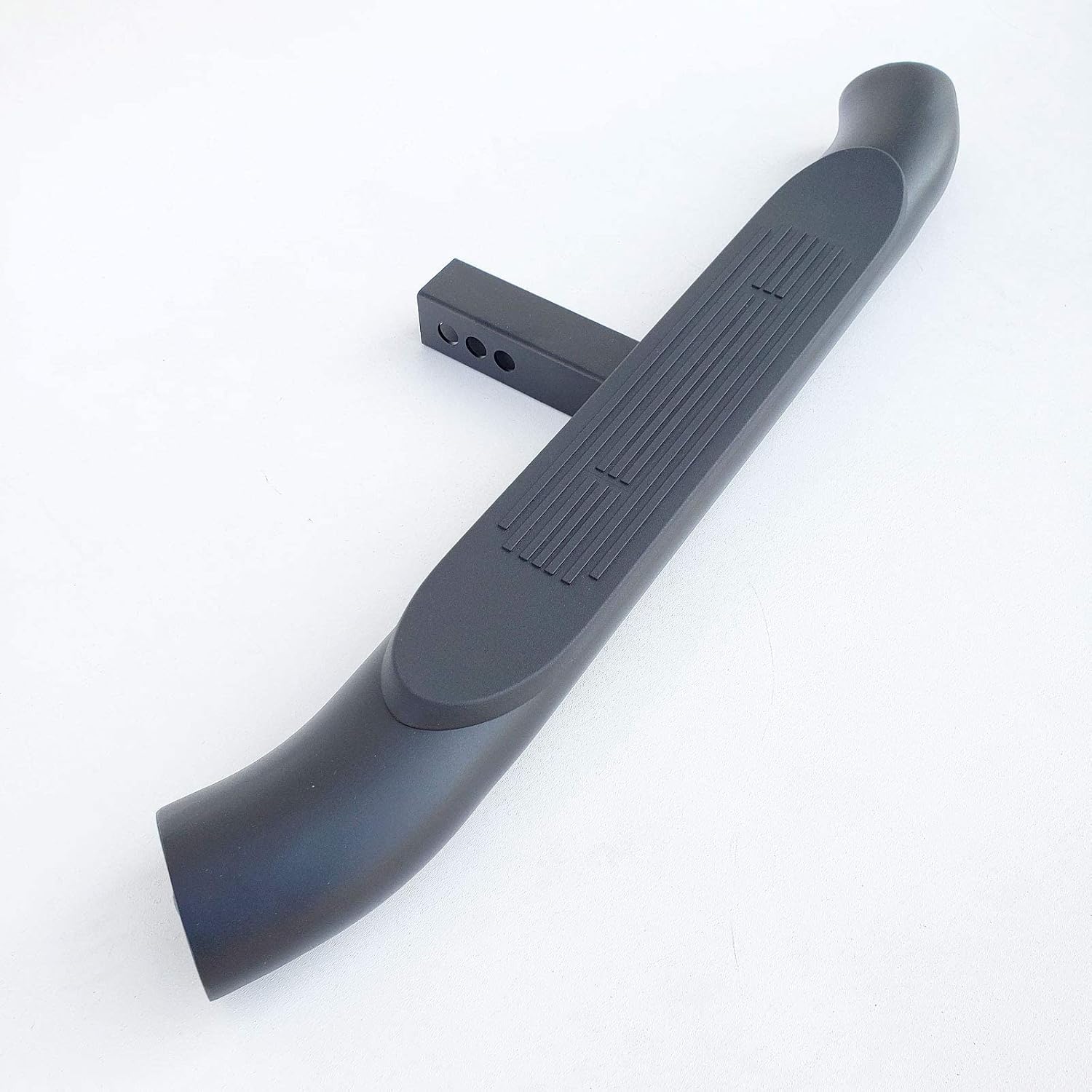 Black 4" Oval Curved Truck Trailer Rear Bumper Guard E192120