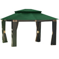 Green Replacement Canopy Top Cover for 10' x 12' Gazebo E731