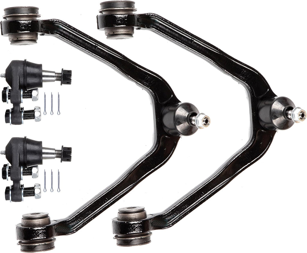 4pcs Front Suspension Kit Upper Control Arm Lower Ball Joint E600