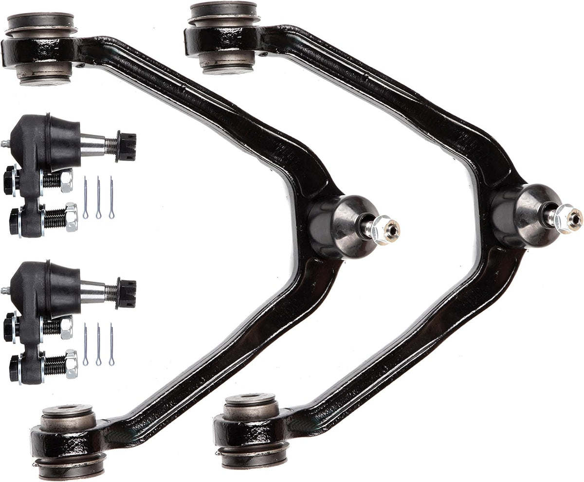 4pcs Front Suspension Kit Upper Control Arm Lower Ball Joint E600