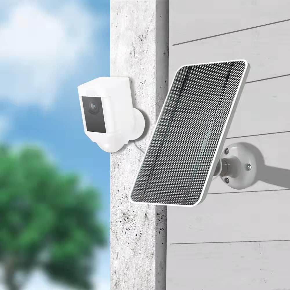 3 Pack Solar Panel with 13 FT Cable and Adjustable Wall Mount O60153