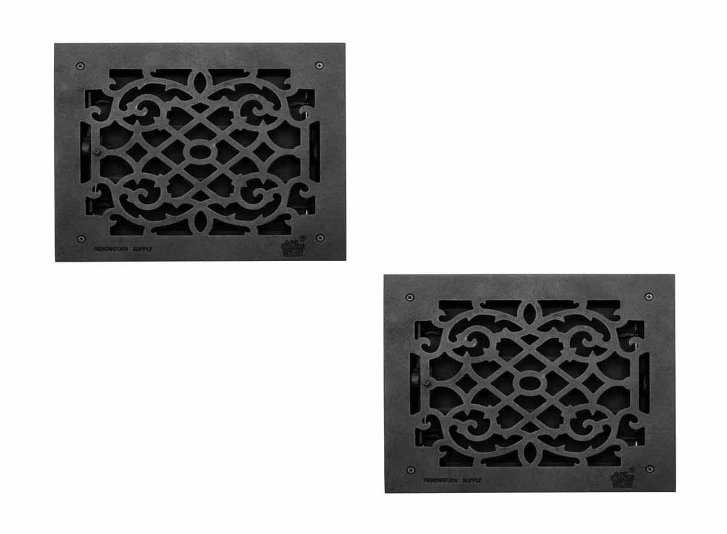 Cast Floor Heat Register Vent A1855