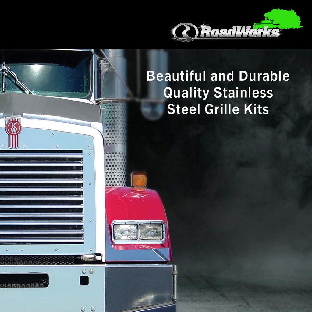 Stainless Steel Grille with 11 Louvered Bars G6571