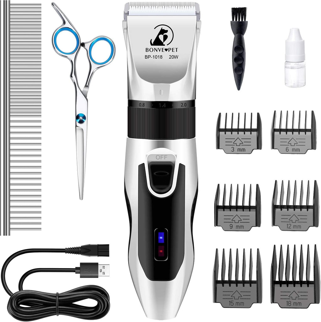 Quiet Cordless Rechargeable Dog Clippers N183650